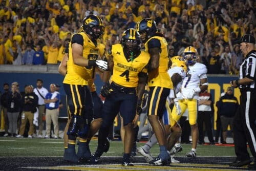 WVU Football RB CJ Donaldson