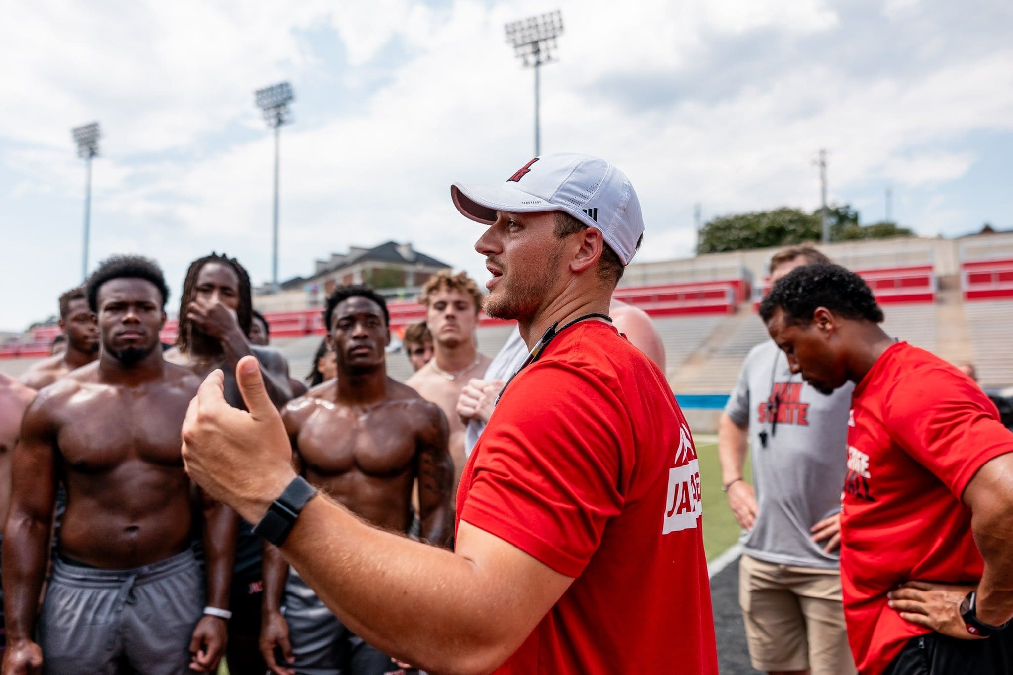 WVU Football strength and conditioning coach William Bernhardt