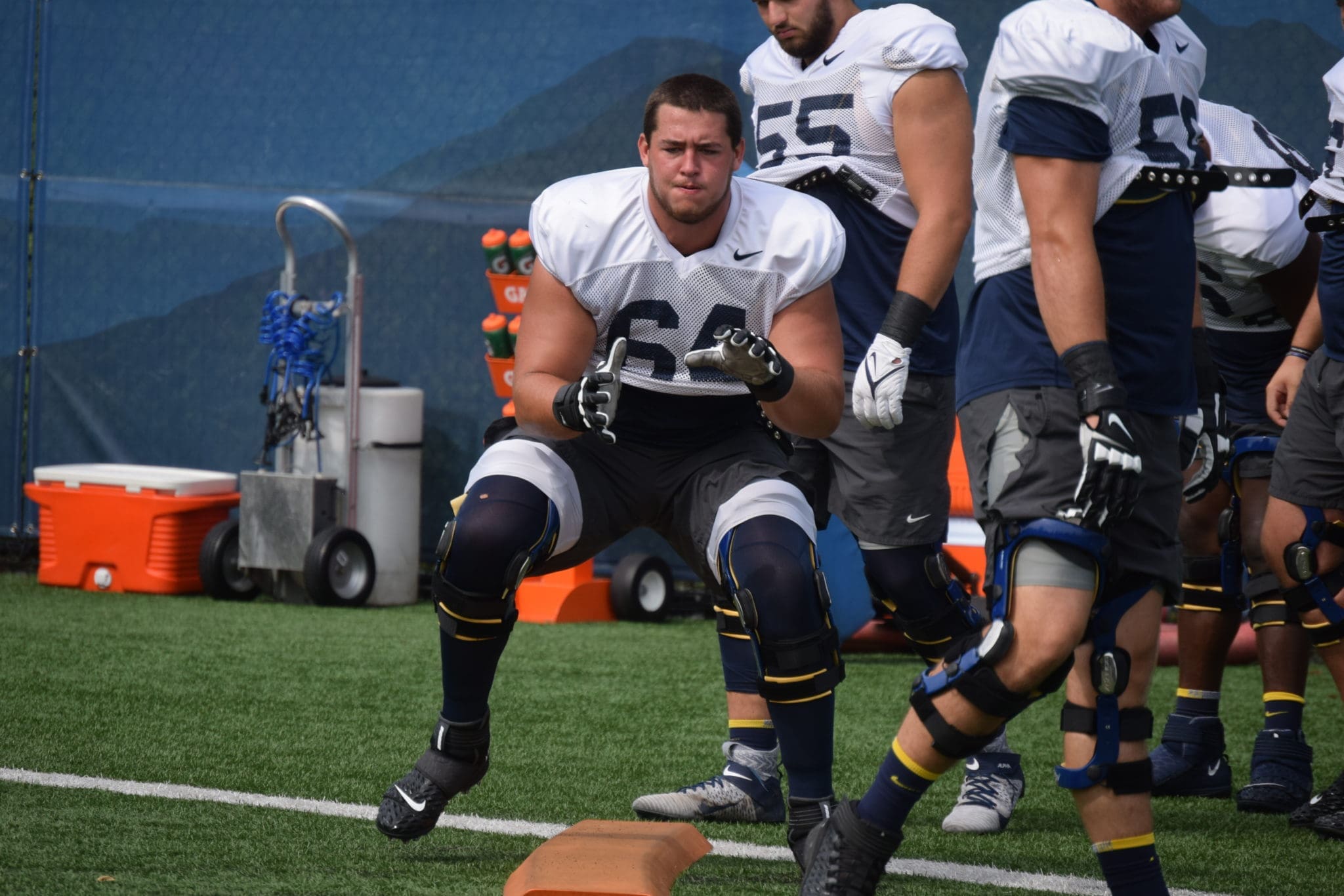 WVU Football OL Wyatt Milum