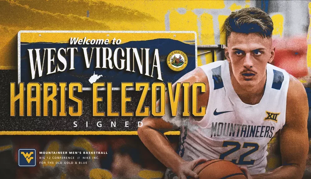 Haris Elezovic WVU Basketball