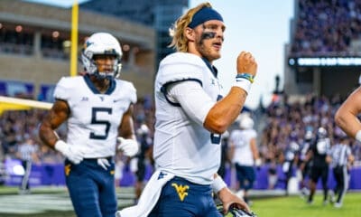 WVU Football QB Garrett Greene, NCAA college football.
