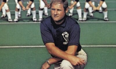 Former WVU Football coach Jim Carlen