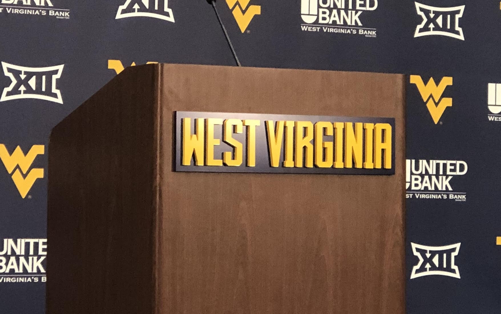 wvu athletics stock press conference